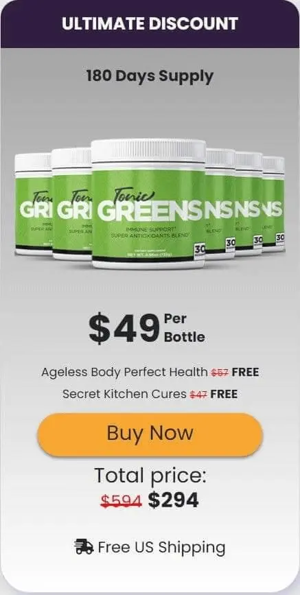 Tonic Greens - 6 Bottle Pack