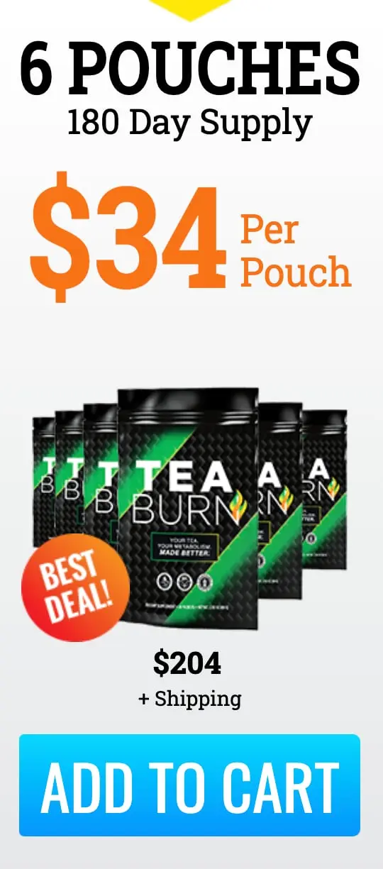 Tea Burn - 6 Bottle Pack